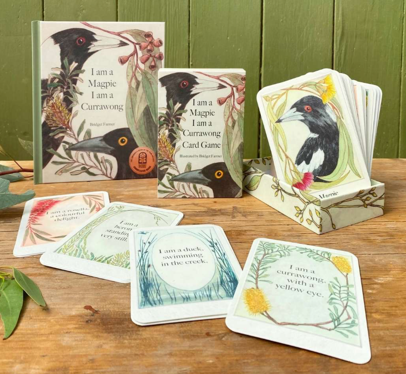 Bridget Farmer - I am a Magpie I am a Currawong Card Game