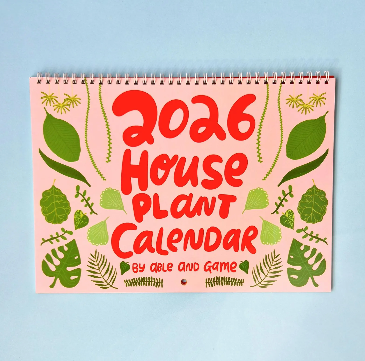 2026 House plants Calendar | 2026 Wall Calendar | Cat Calendar | 2026 Wall Planner by Able and Game (Copy) (Copy) (Copy)