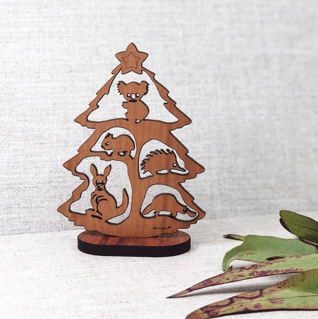 Buttonworks Australian Christmas Tree - choose from Small or Large