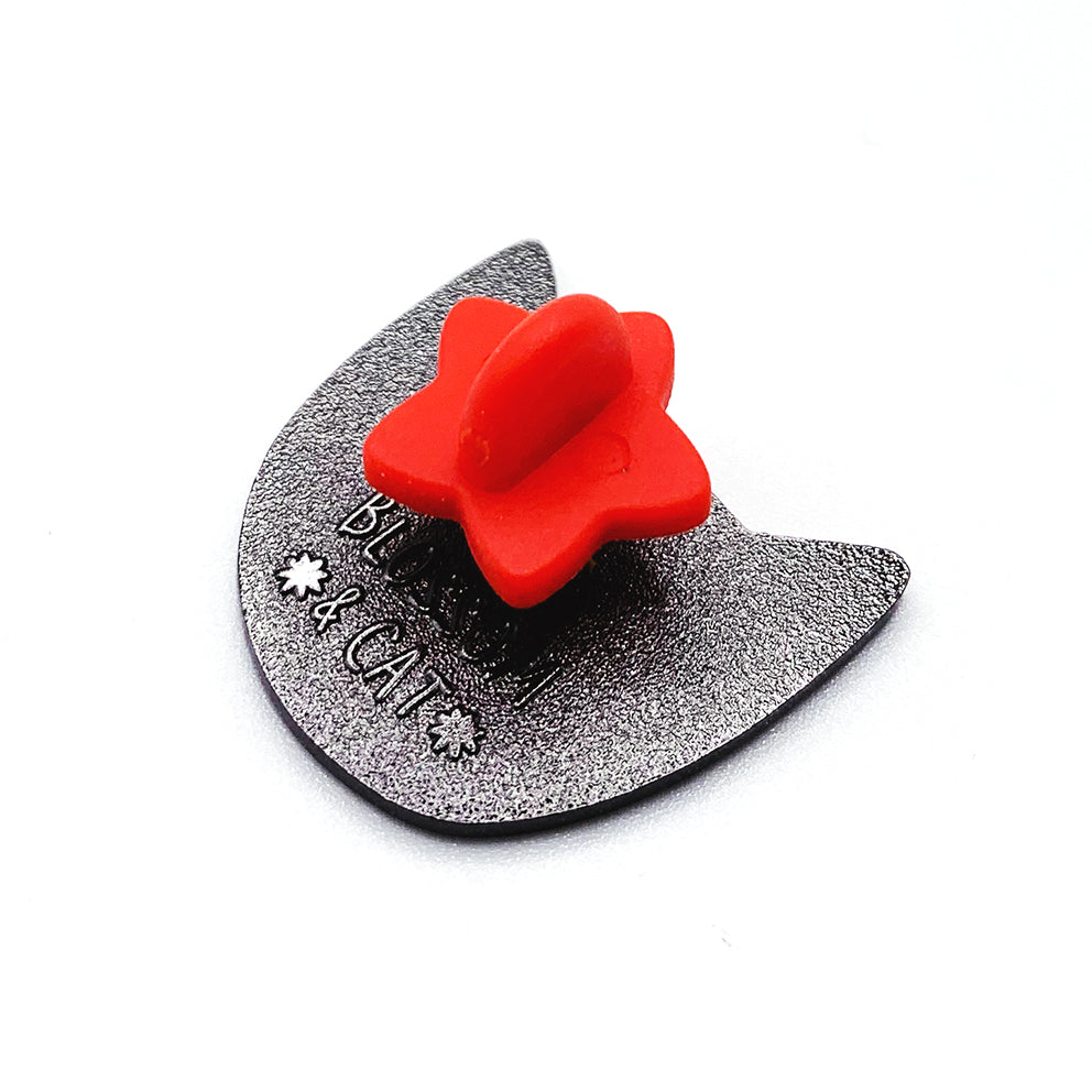 Blossom & Cat - Mr Meowie pin - Choose your Colour