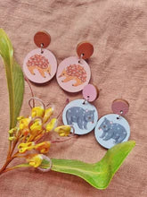 Pixie Nut & Co - Round, Echidna earrings