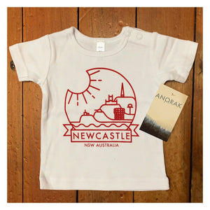“Newy”© T-shirt for babies/toddlers by Anorak®