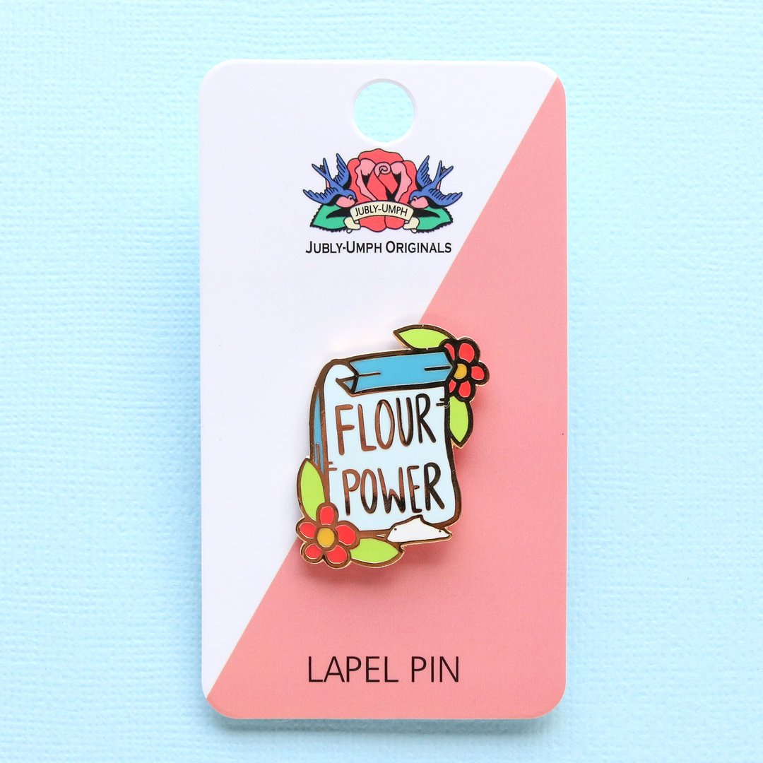 Jubly Umph - Flour Power Lapel Pin