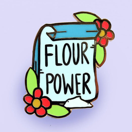 Jubly Umph - Flour Power Lapel Pin