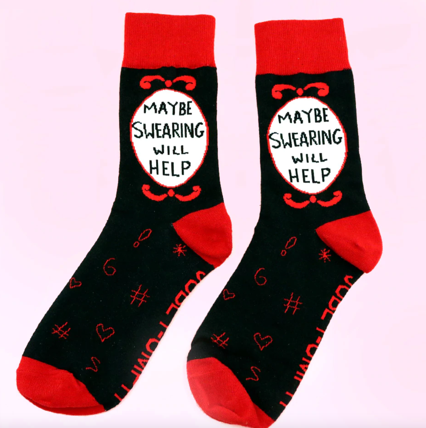 Jubly Umph Maybe swearing will help Socks