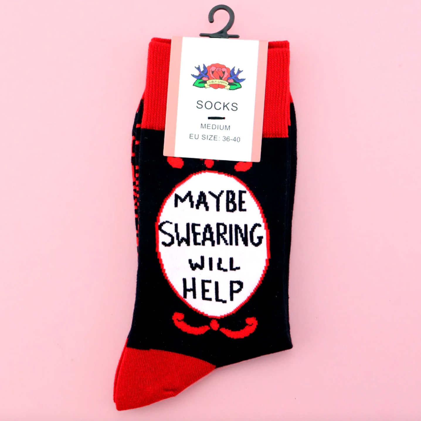 Jubly Umph Maybe swearing will help Socks