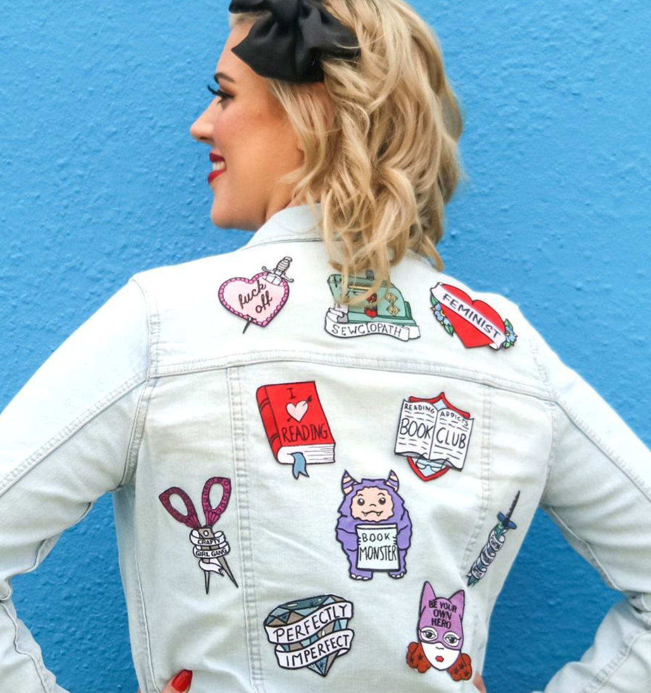 Jubly Umph - FEMINIST HEART EMBROIDERED PATCH