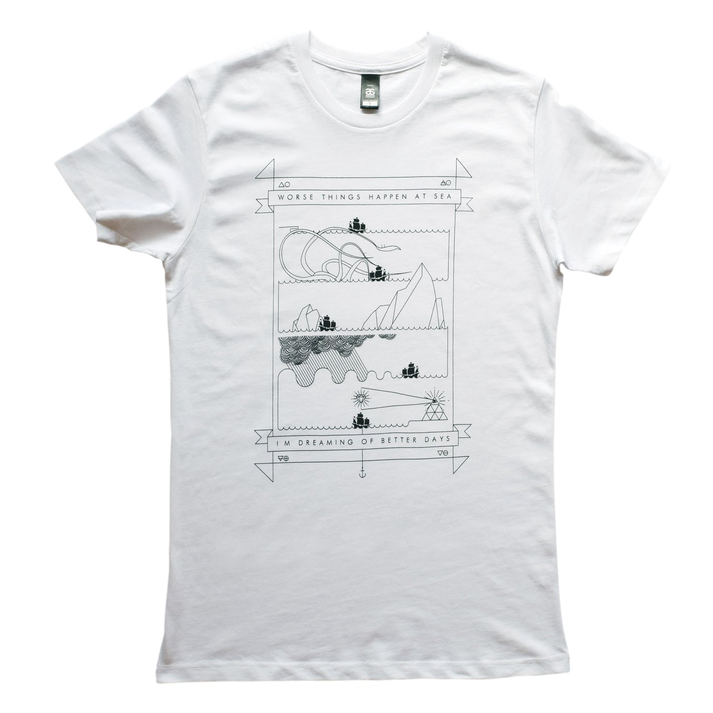 Worse things happen at sea© T-shirt for Him by Anorak®