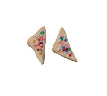 Saturday Lollipop - food earrings - Fairy bread!