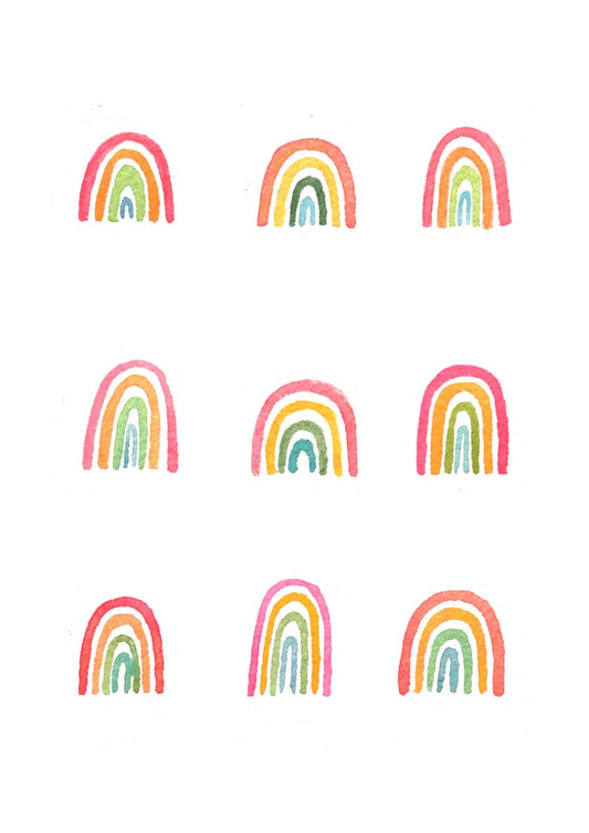 I Can See a Rainbow A4 Art print by Andrina Manon