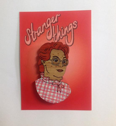 Milk Thieves - Barb from Stranger Things brooch