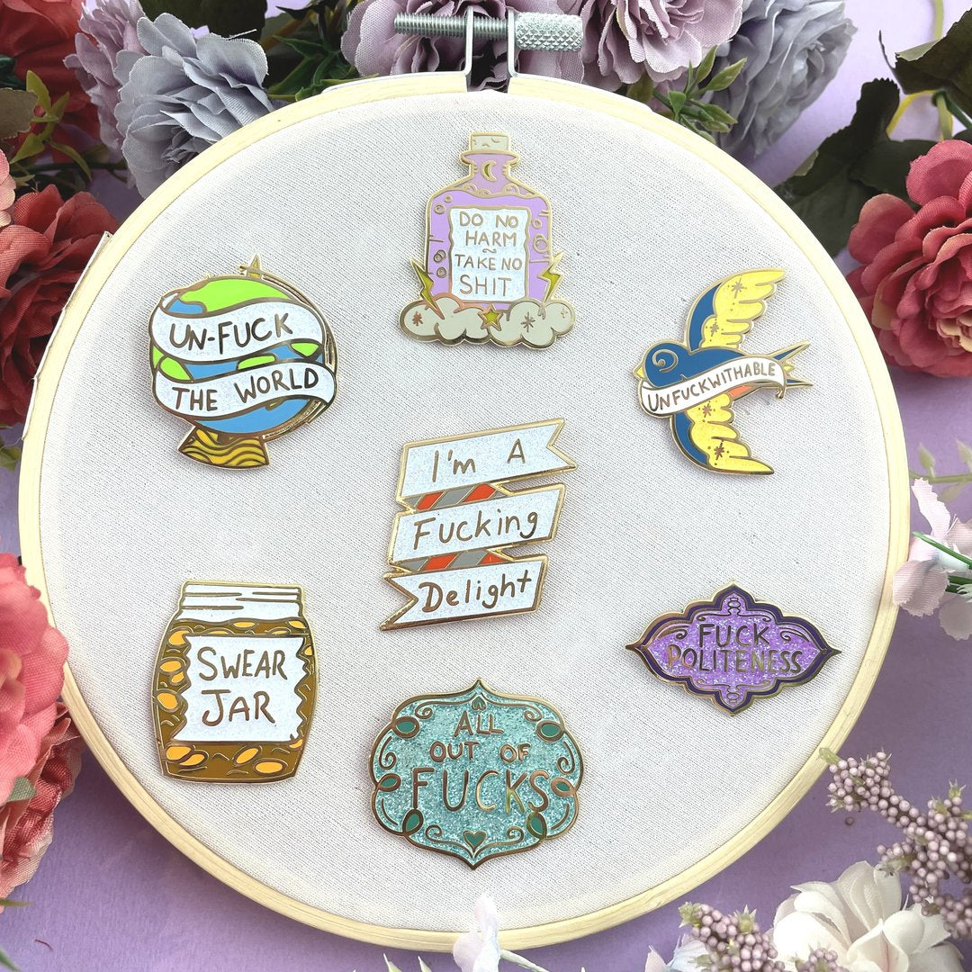 Jubly Umph - Swear Jar Lapel Pin