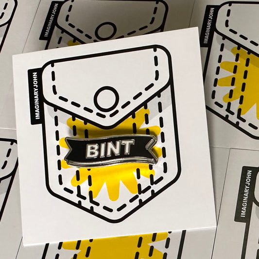 IMAGINARY JOHN - BINT ENAMEL PIN