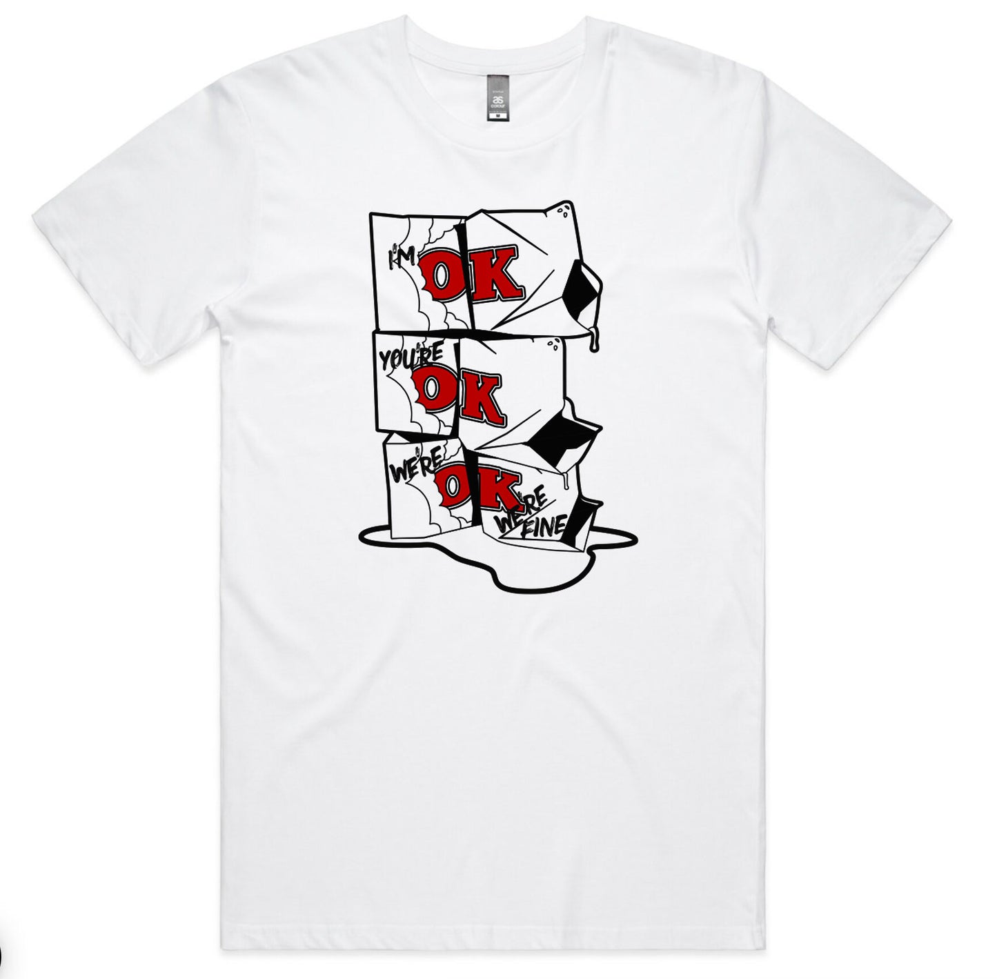 Spilt Milk© T-shirt for Him by Anorak®