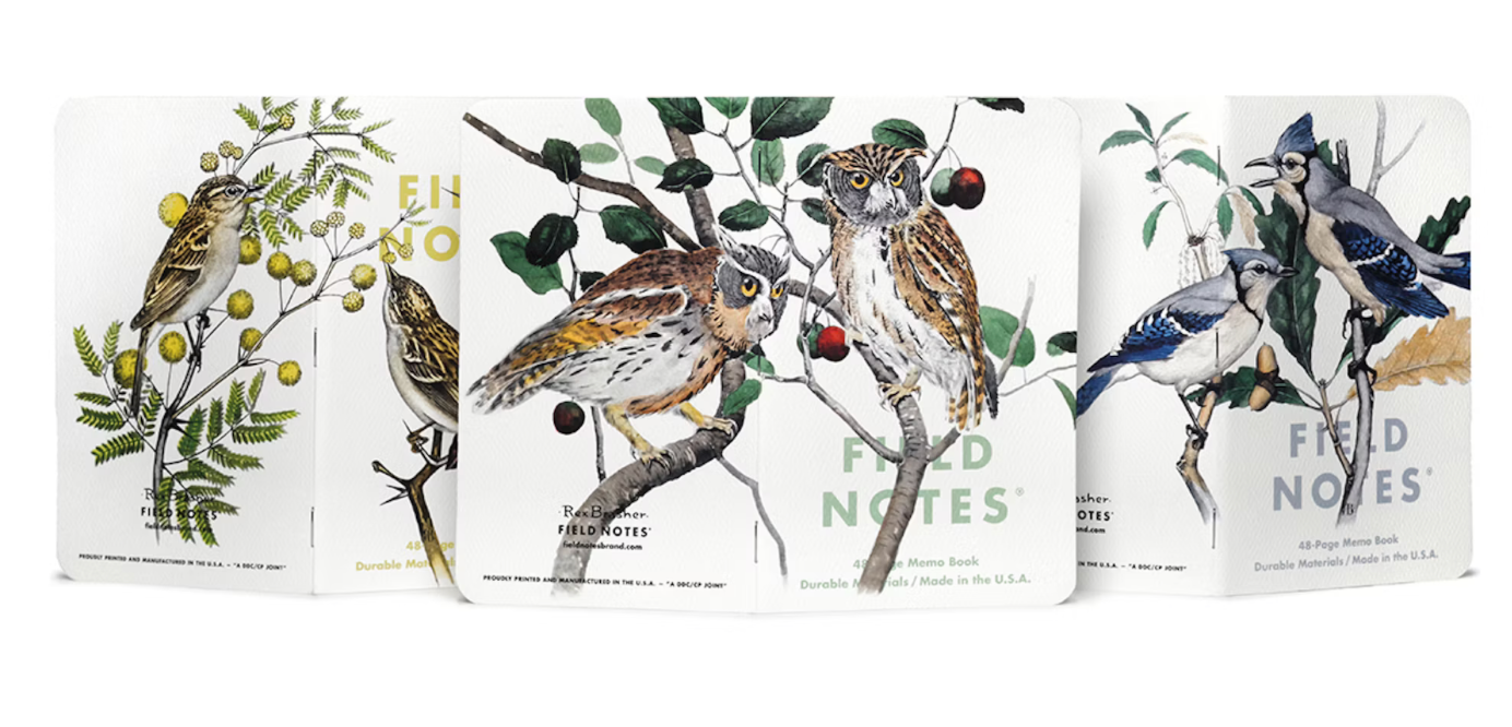 Field Notes - “THE BIRDS AND TREES OF NORTH AMERICA” EDITIONS - 2 options