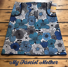 My Fascist Mother A-Line skirt - "The Lanes" - qualifies for FREE SHIPPING!