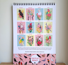 Kayla Reay 2024 Calendar - Australian Bird Bouquets