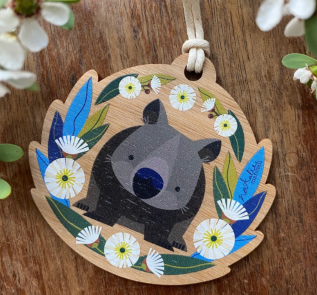 Little Hello Studio Shaped Wooden Christmas Decoration - Choose your design!