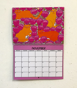 2025 Kitty Calendar | 2025 Wall Calendar | Cat Calendar | 2025 Wall Planner by Able and Game (Copy)