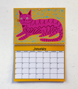 2025 Kitty Calendar | 2025 Wall Calendar | Cat Calendar | 2025 Wall Planner by Able and Game (Copy)