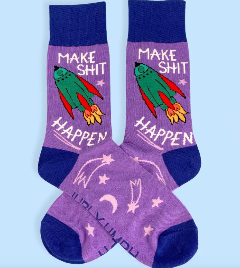 Jubly Umph Make Shit Happen Socks