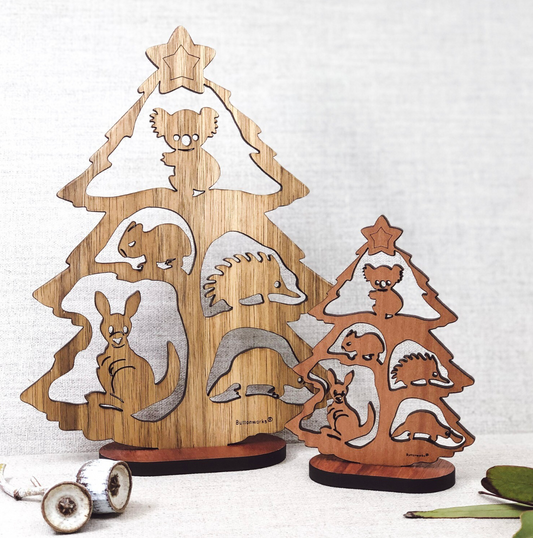 Buttonworks Australian Christmas Tree - choose from Small or Large