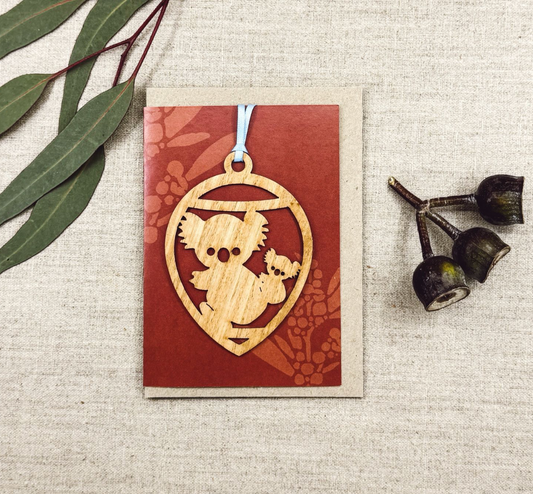 Buttonworks Koala Decoration Card Decoration Card