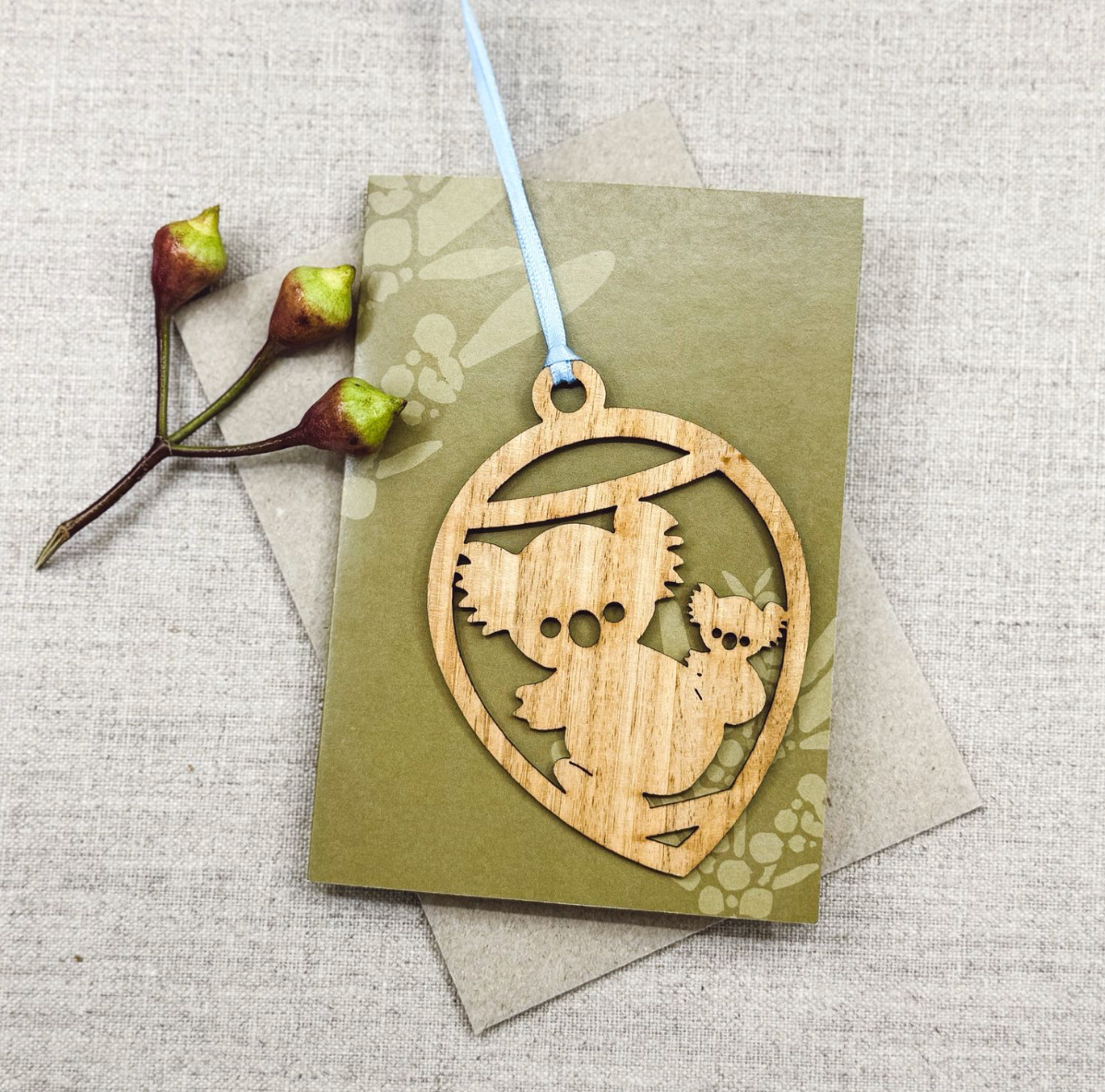 Buttonworks Koala Decoration Card Decoration Card