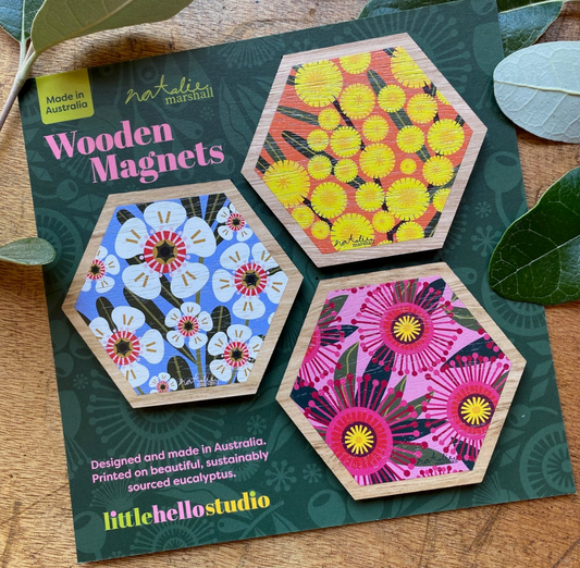 Little Hello Studio Bright Natives Magnet Set