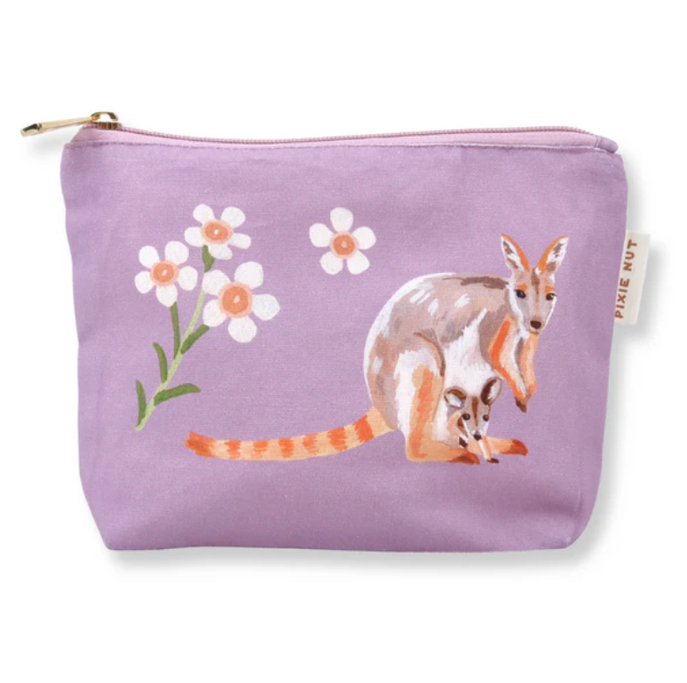 Pixie Nut & Co Australian Critter Makeup Bag/zip up pouch - pick one (or more!)