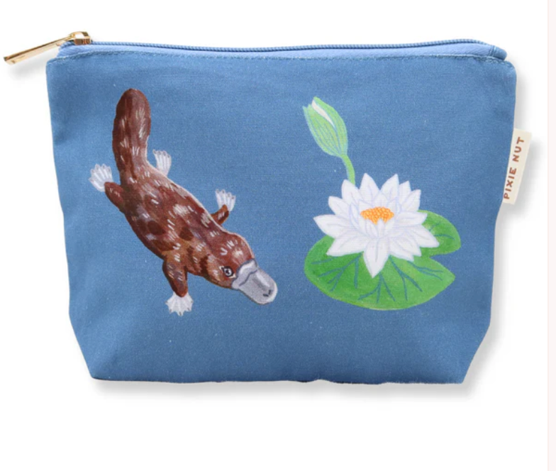 Pixie Nut & Co Australian Critter Makeup Bag/zip up pouch - pick one (or more!)