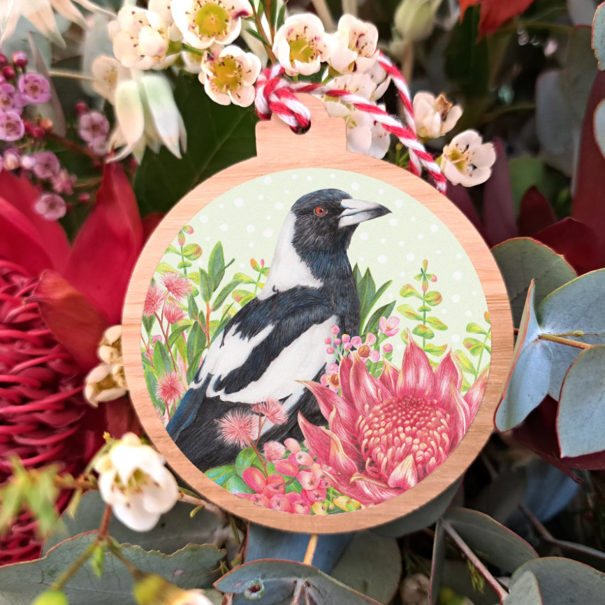 Kayla Reay Australian Christmas Ornament - Choose your design!