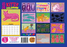 2025 Kitty Calendar | 2025 Wall Calendar | Cat Calendar | 2025 Wall Planner by Able and Game (Copy)