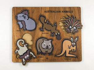 Jolly Animal Puzzle by BUTTONWORKS