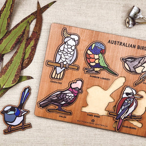 Australian Birds Puzzle by BUTTONWORKS