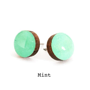 Blossom and Cat - Mini Dot Earrings - Choose your colour!