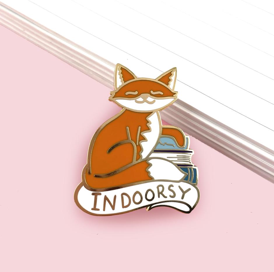 Jubly Umph - Indoorsy Lapel Pin