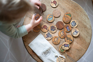 Jolly Animals Memory Game by BUTTONWORKS