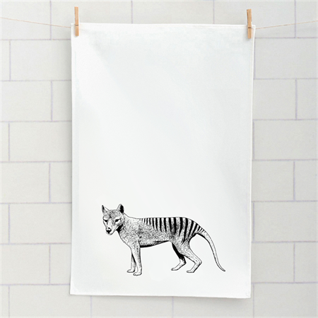Stalley Thylacine tea towel