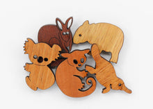 Box of Animals - Magnets by BUTTONWORKS