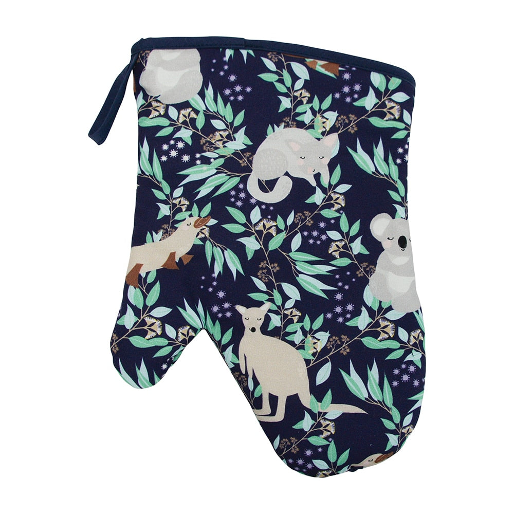 More Funky Aussie themed fabric oven mitts!