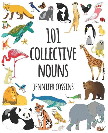 Red Parka (Jen Cossins) - 101 Collective Nouns - book