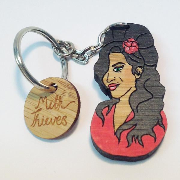 Milk Thieves - Amy Winehouse Keyring