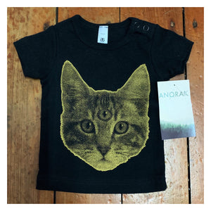 “Meow”© T-shirt for babies/toddlers by Anorak®