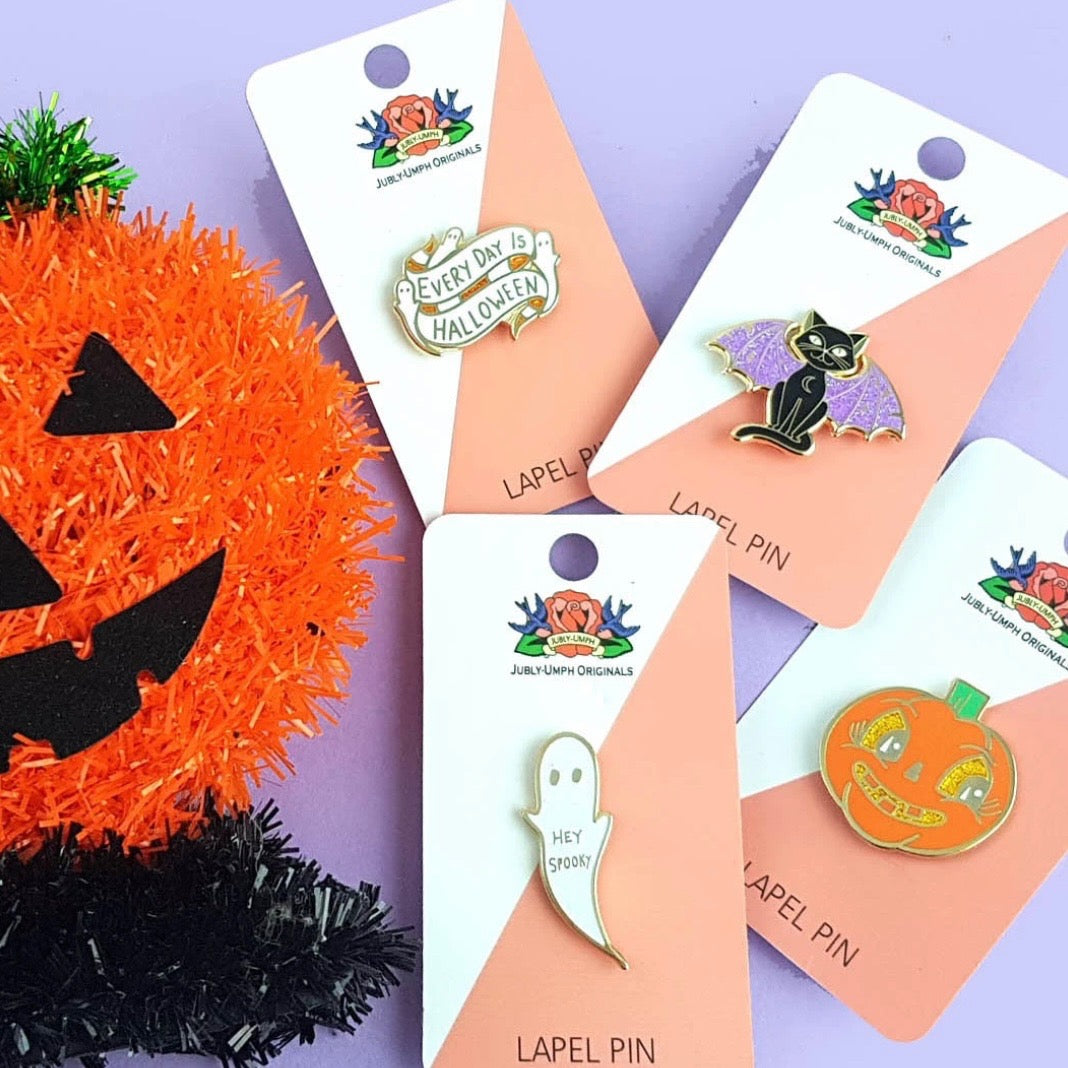 Jubly Umph -  JACK-O-LANTERN LAPEL PIN