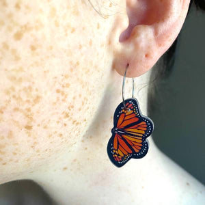Smyle Designs - Monarch Butterfly Earrings CHOOSE YOUR SIZE