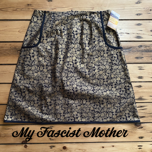 My Fascist Mother A-Line pockety skirt - 