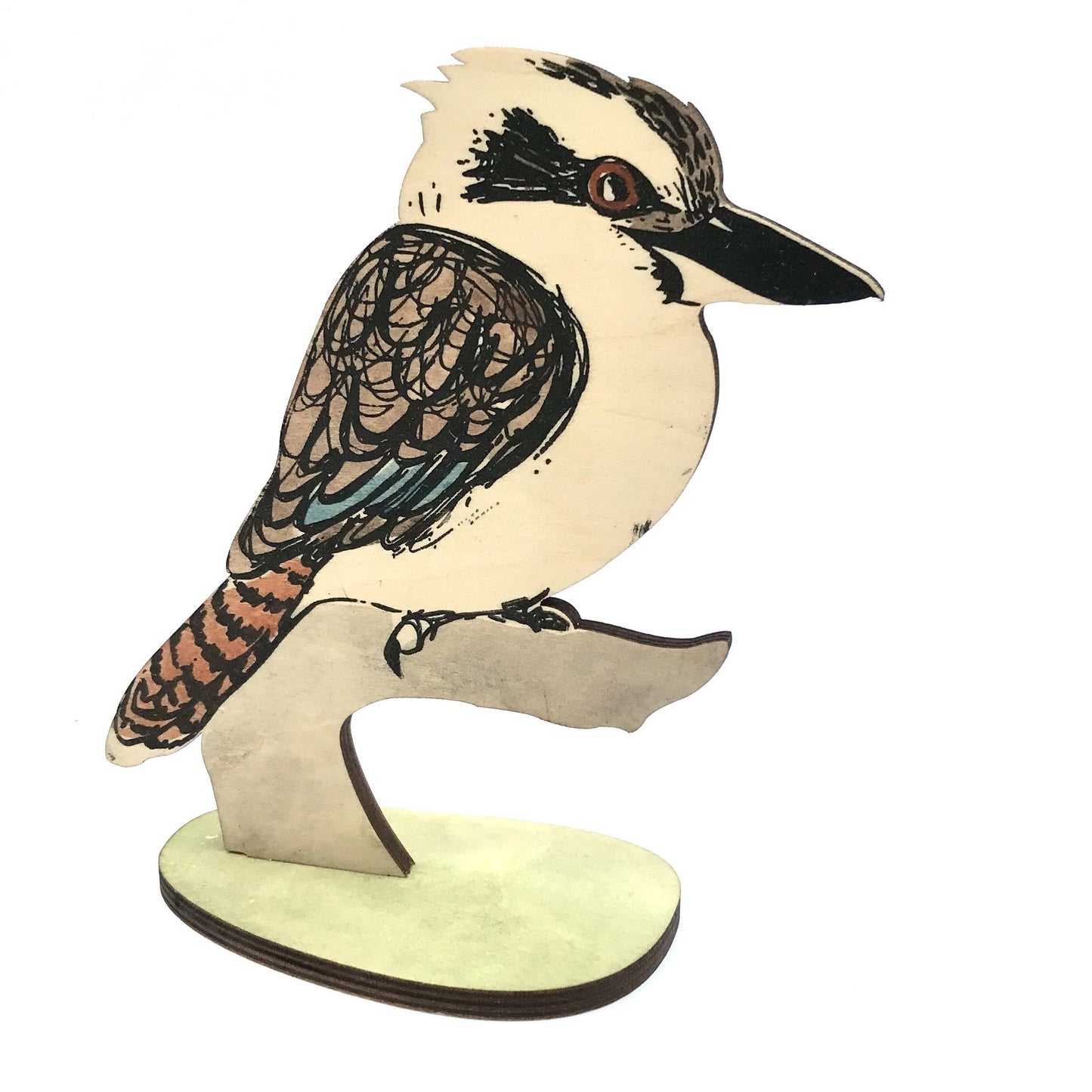 Bridget Farmer - Standing Bird - Laughing Kookaburra
