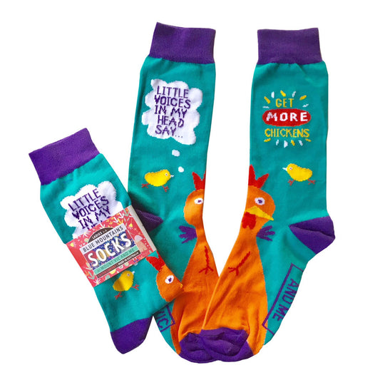 Blue Mountains Socks : Little Voices