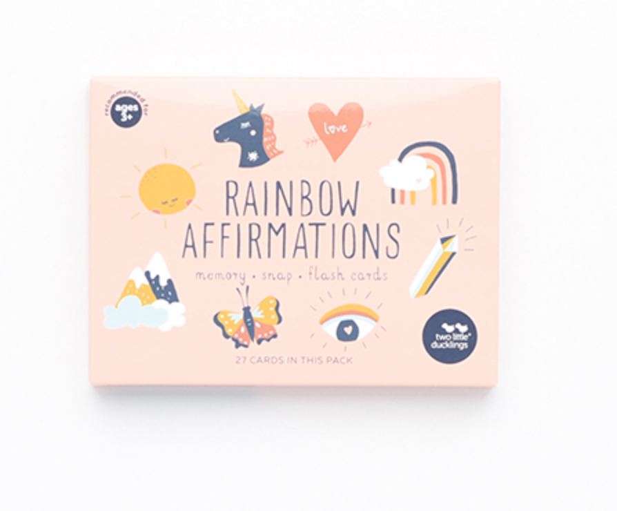 Two Little Ducklings - Rainbow Affirmations Snap and Memory Game
